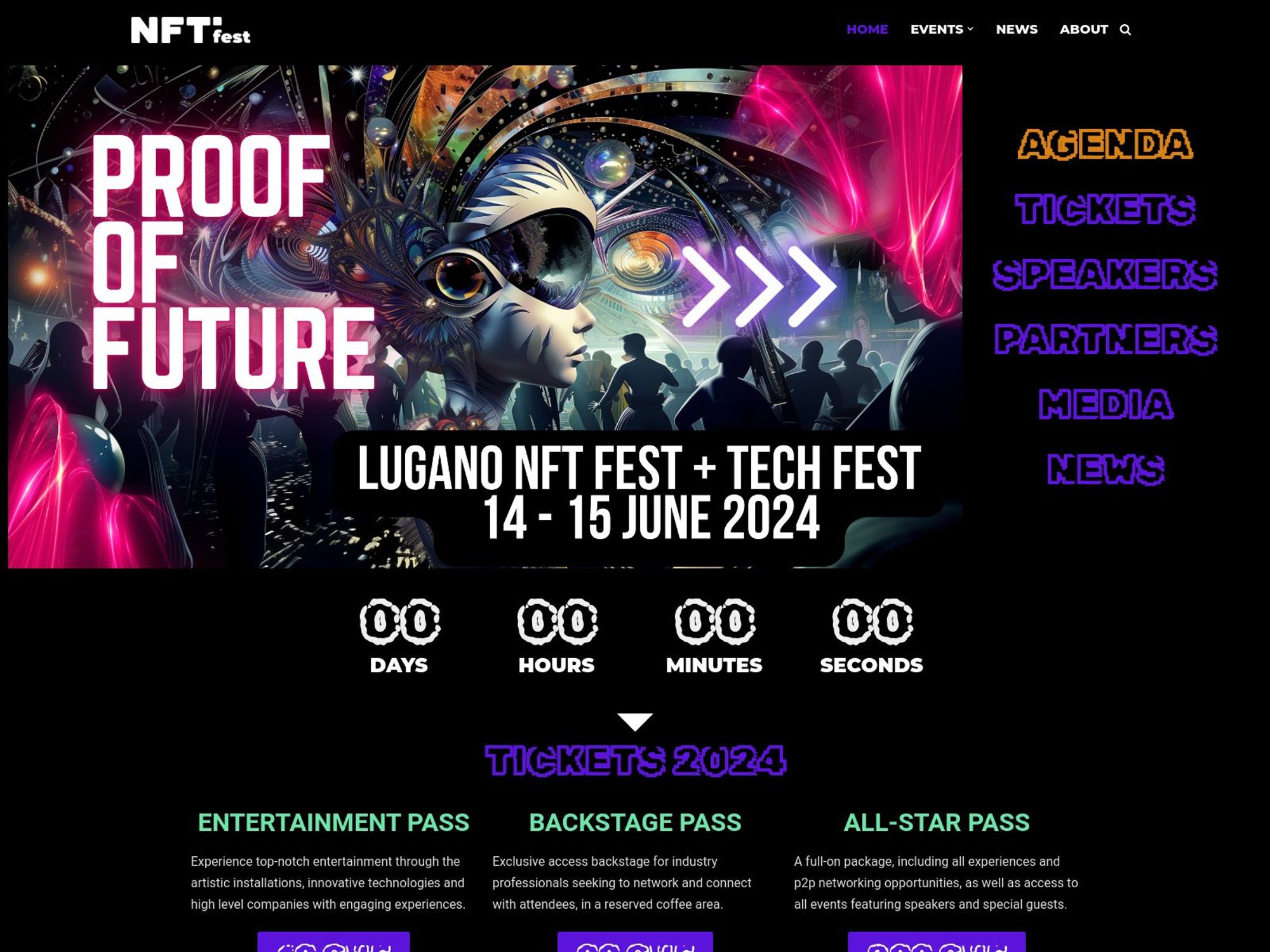 NFT Fest Lugano 2024 screenshot