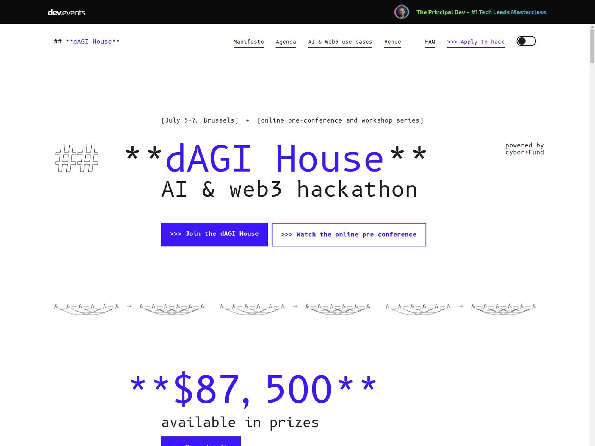 DAGI HOUSE HACKATHON & HACKER HOUSE screenshot