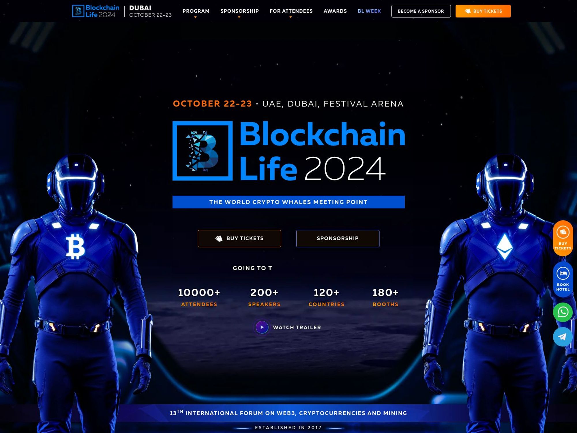 Blockchain Life 2024 screenshot