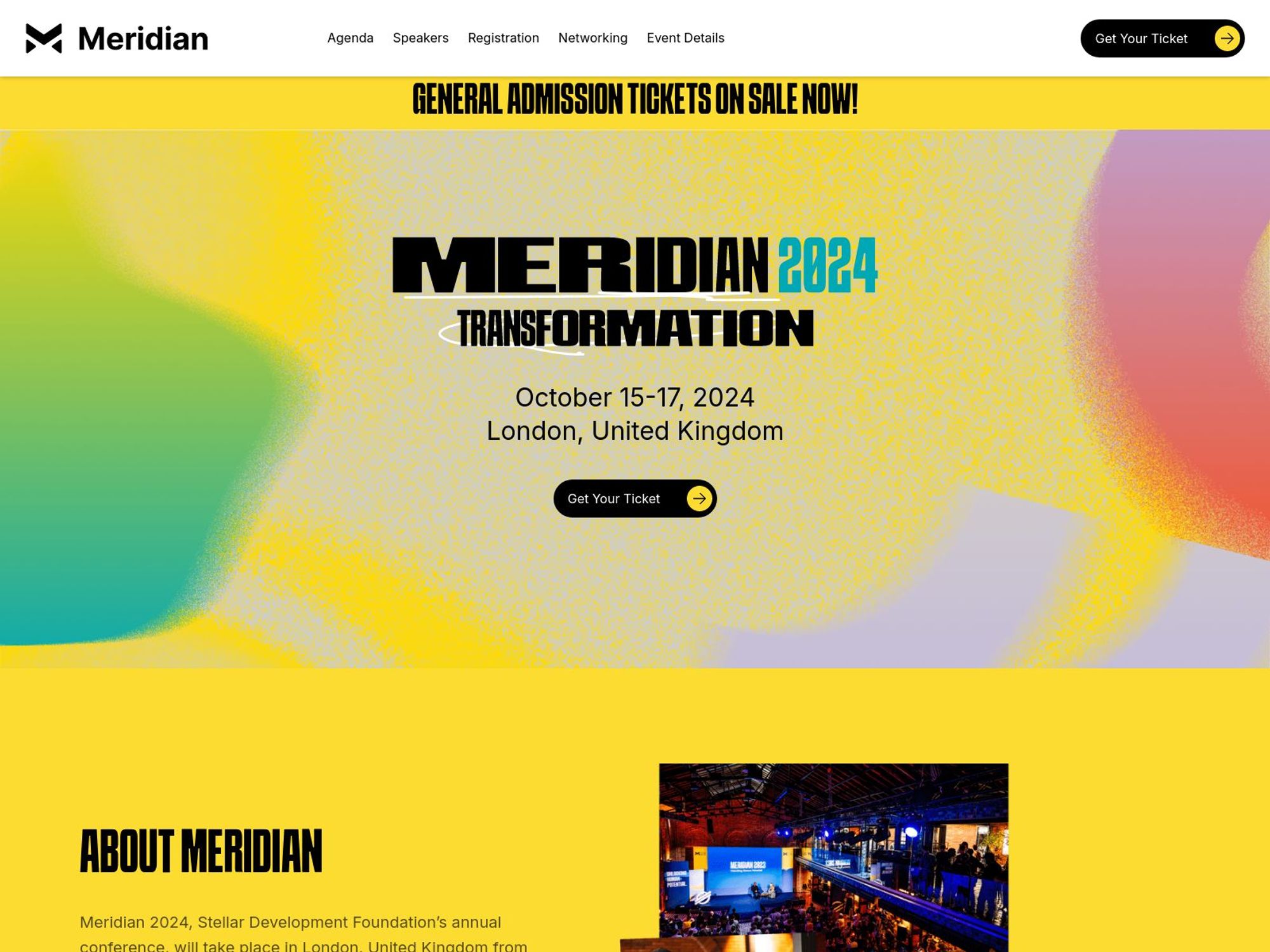 Meridian 2024 screenshot