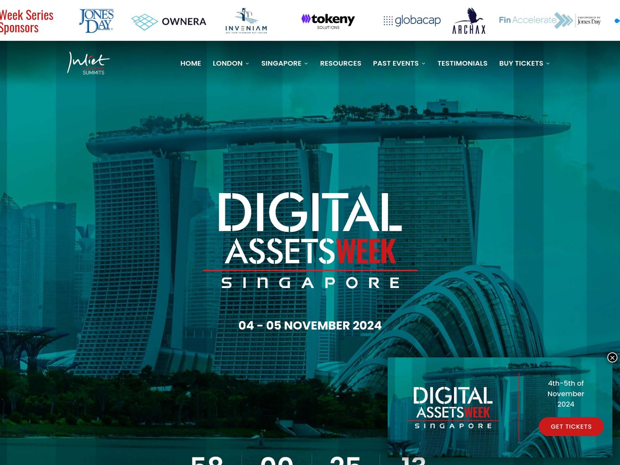 Digital Assets Week screenshot