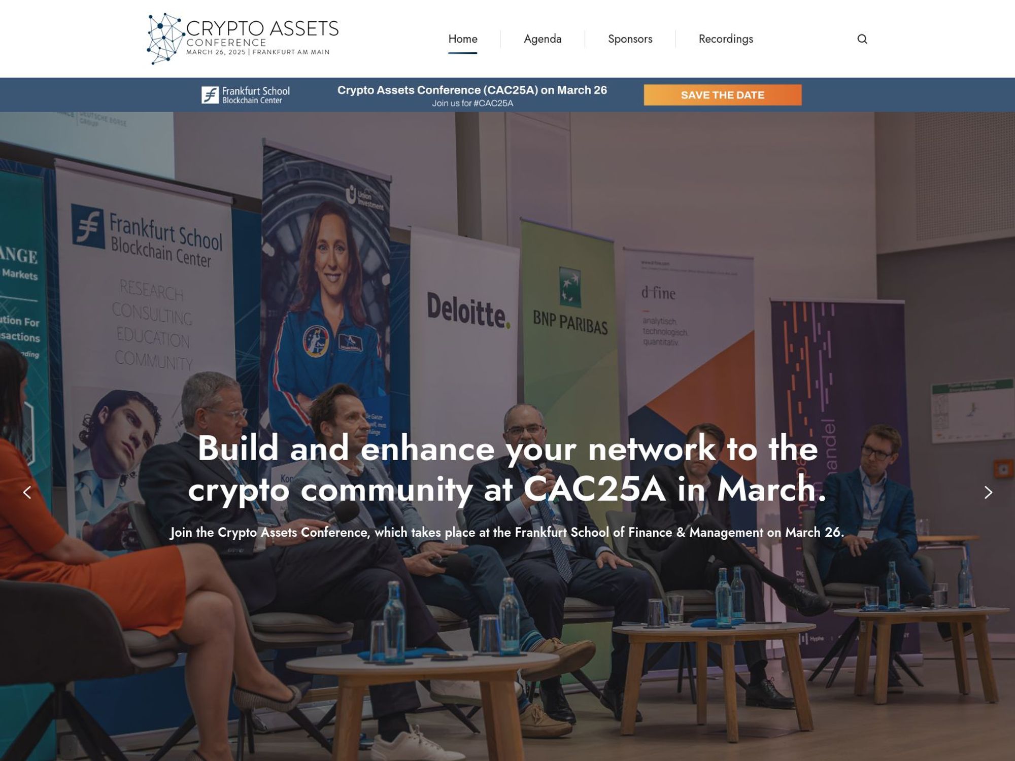 Crypto Assets Conference screenshot