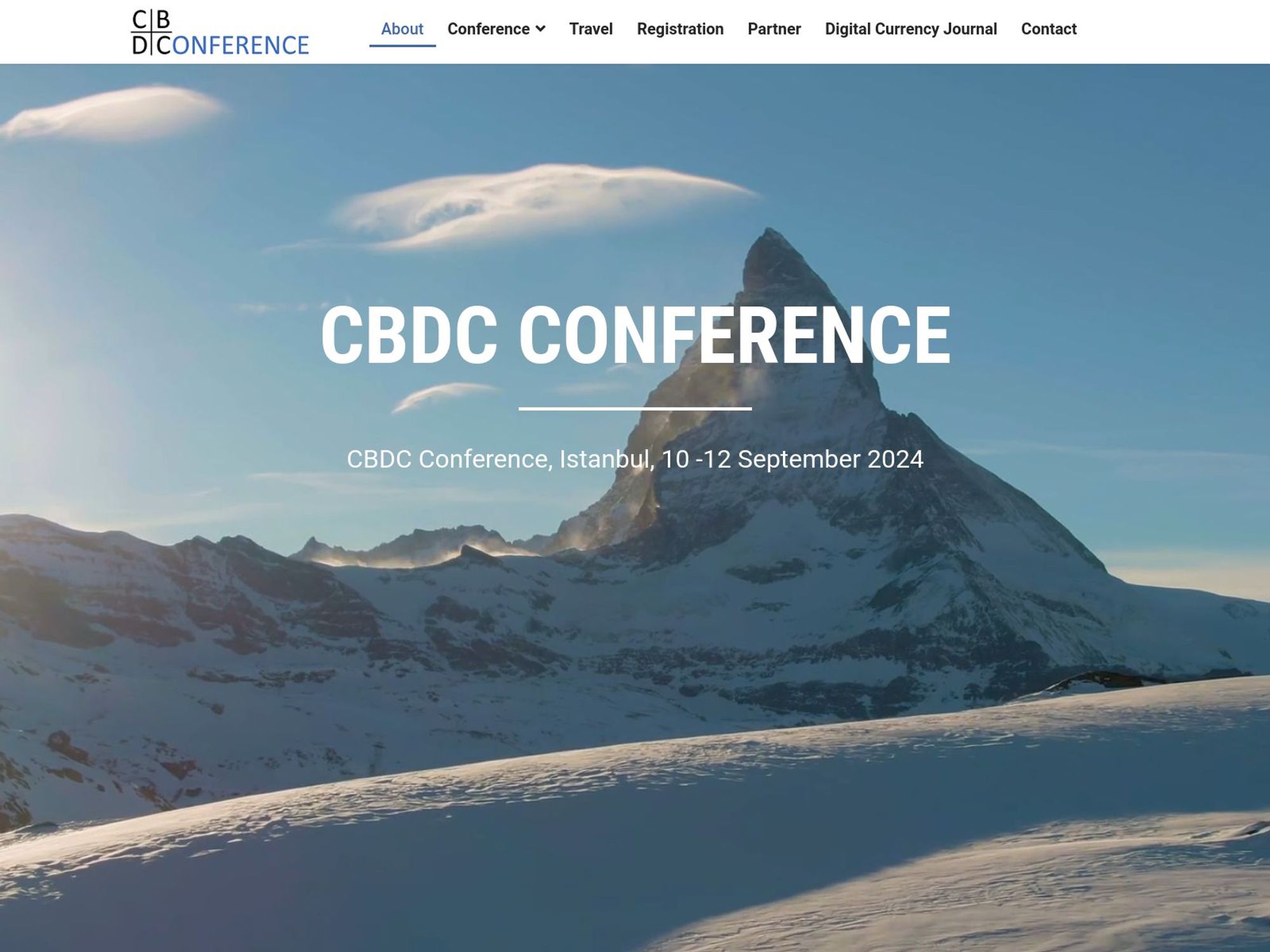 CBDC Conference screenshot