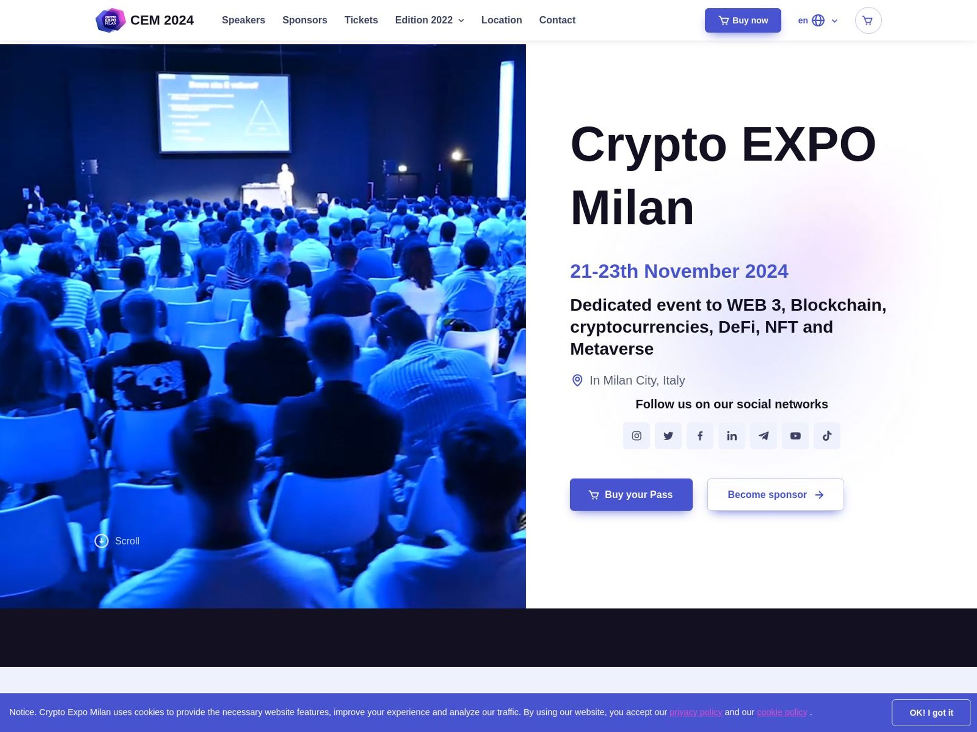 Crypto EXPO Milan – CEM 2024 screenshot