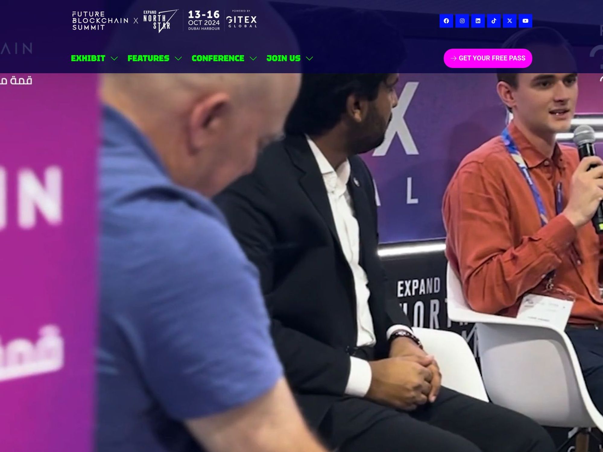 Future Blockchain Summit screenshot