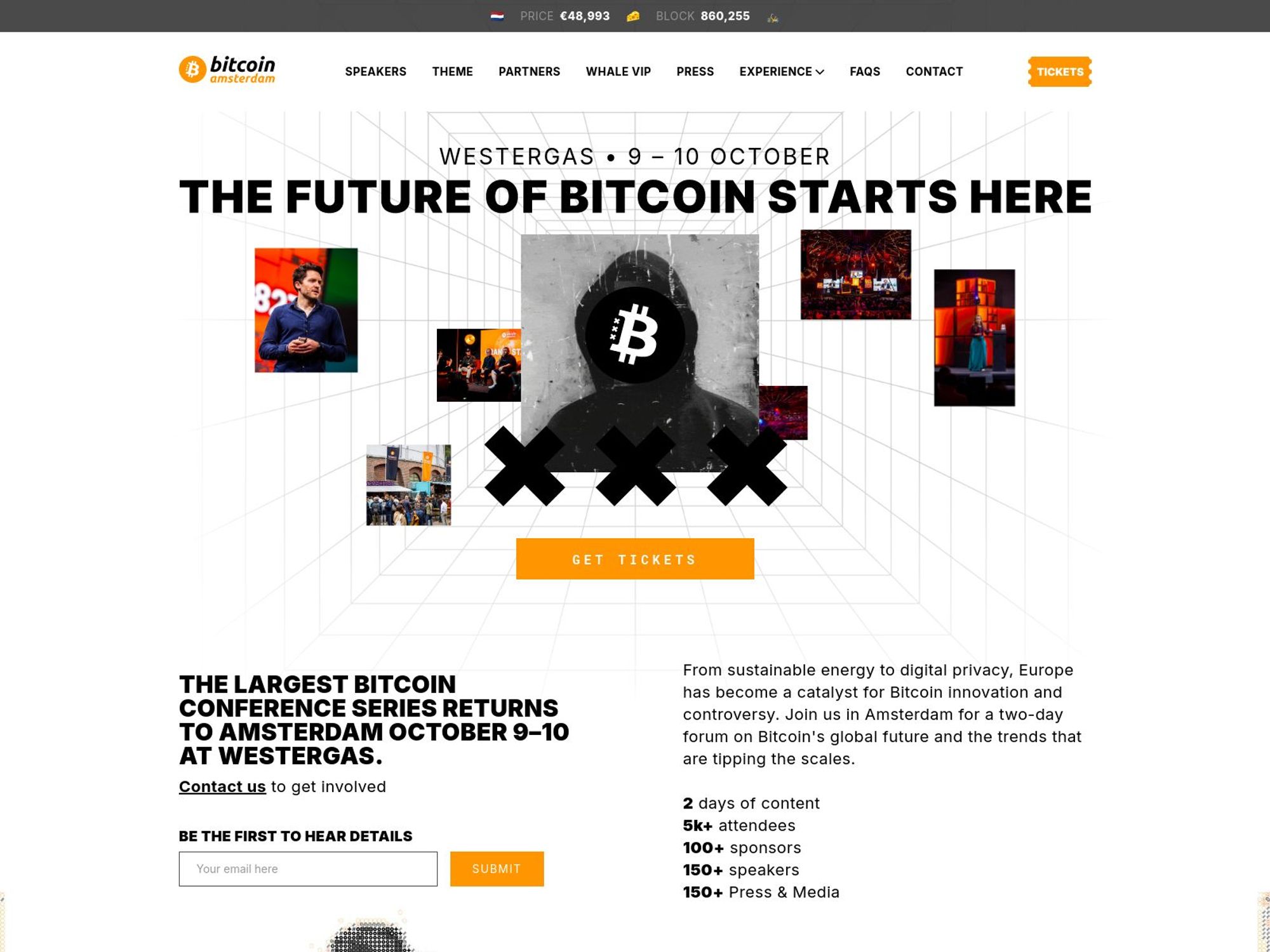 Bitcoin Amsterdam website