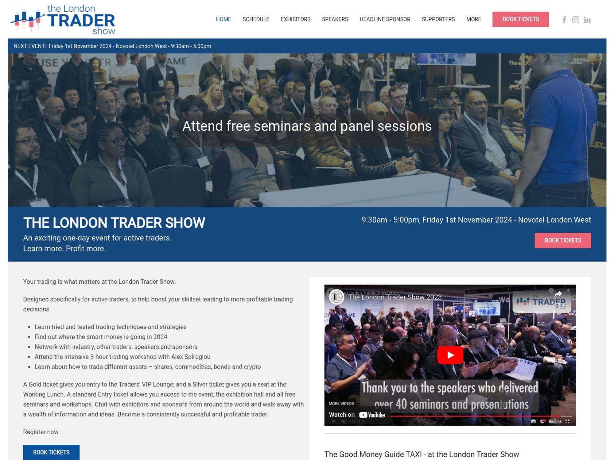 The London Trader Show screenshot