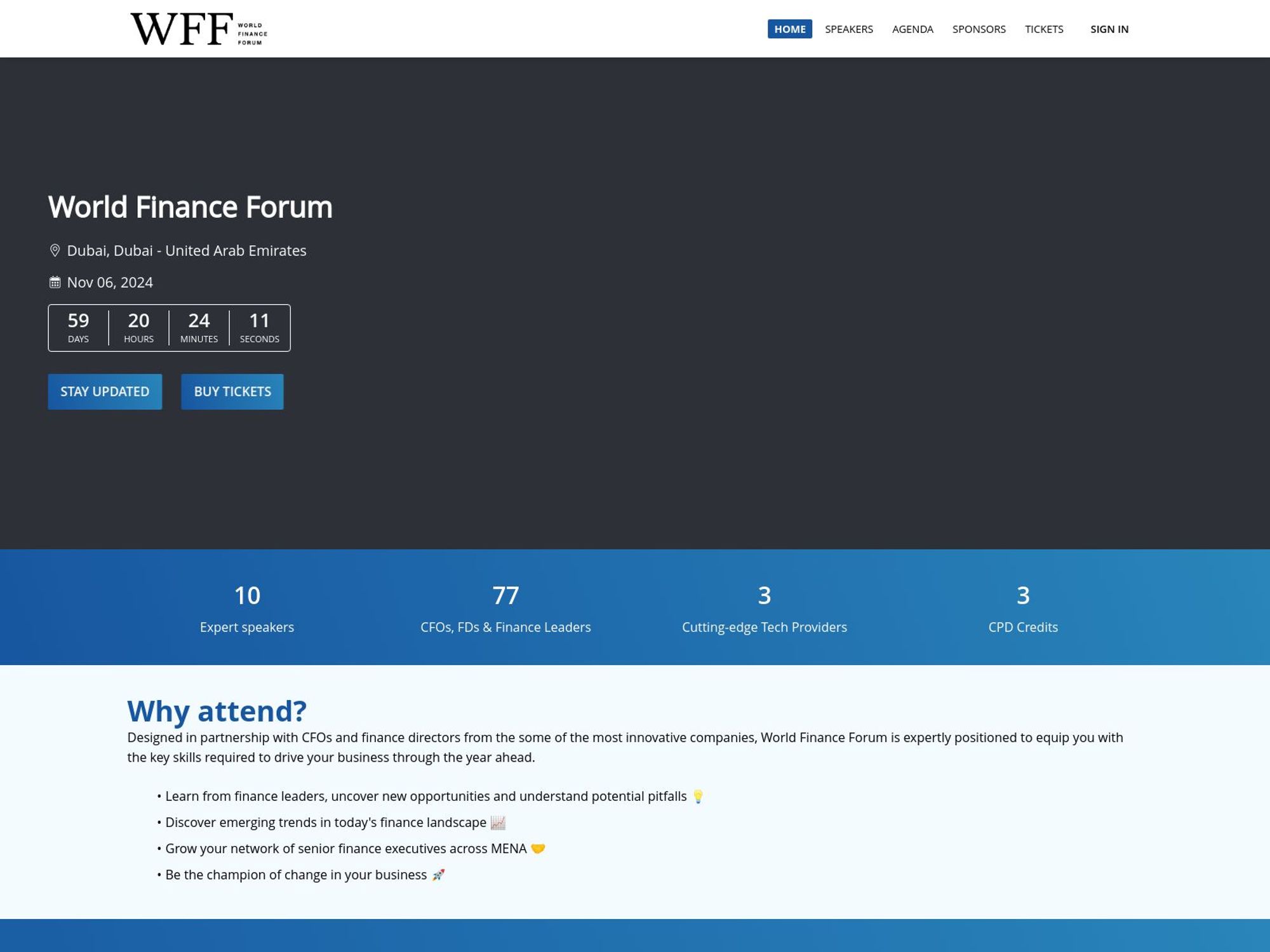 World Finance Forum screenshot