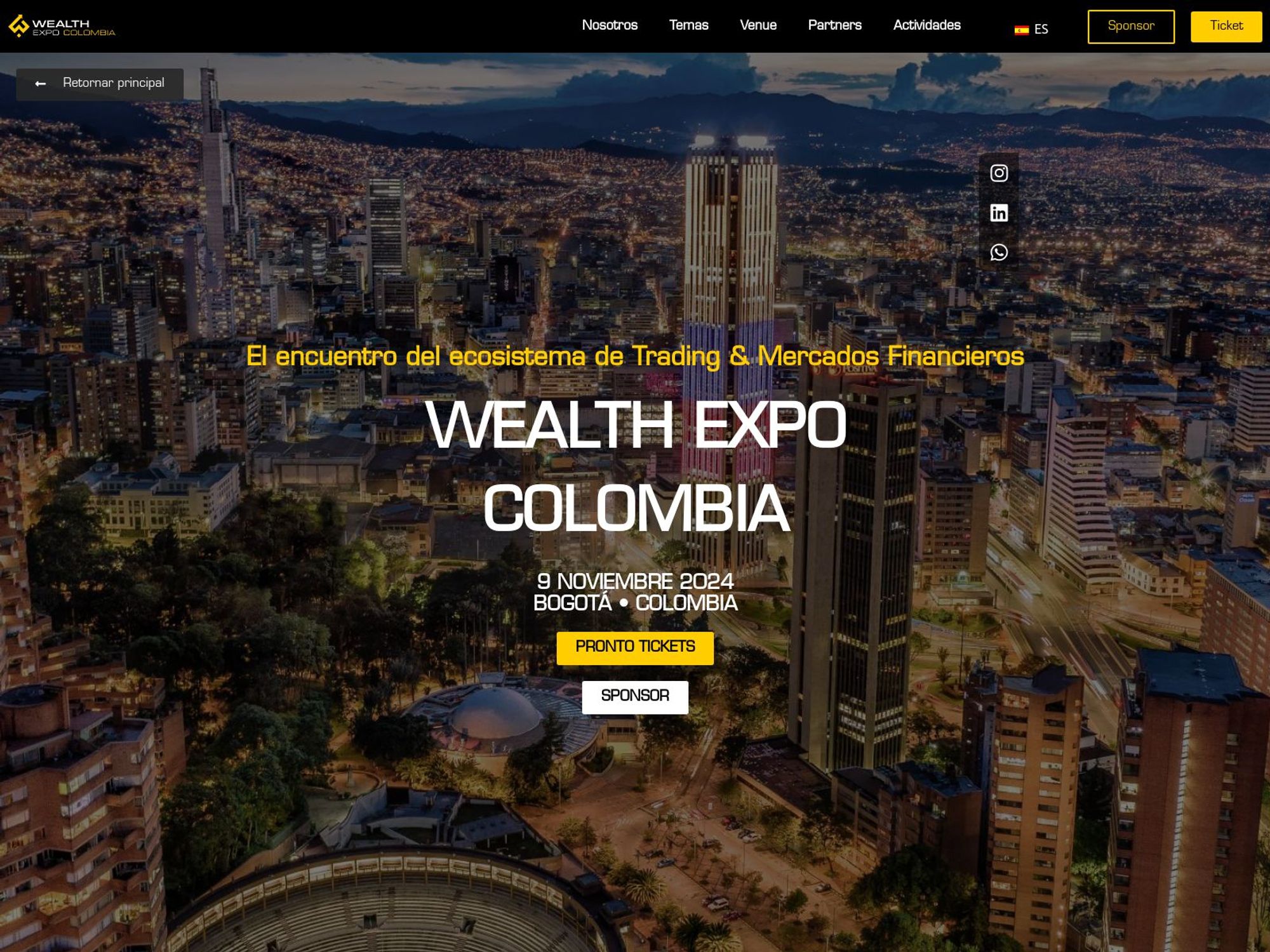 Wealth Expo Colombia screenshot