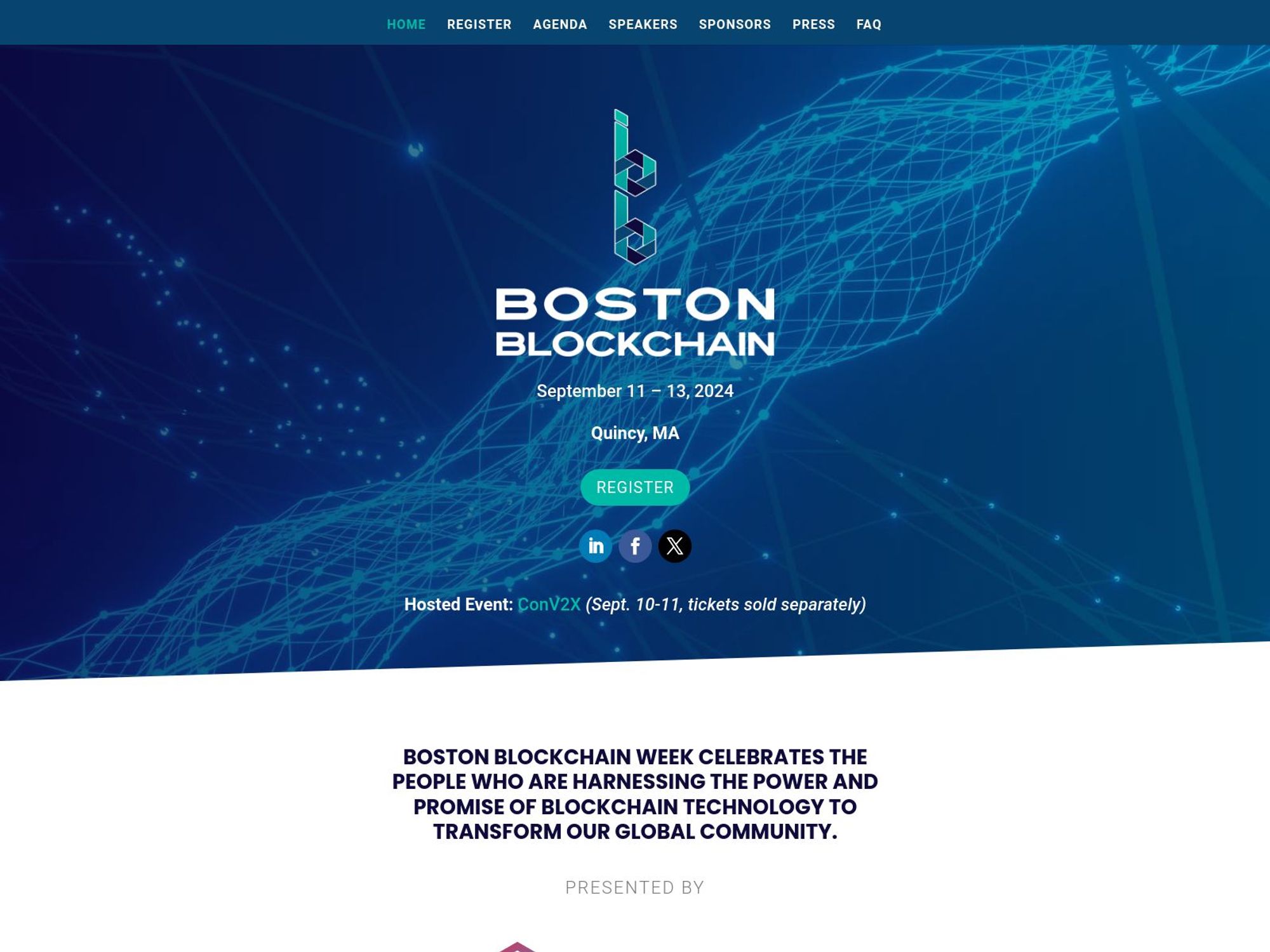 Boston Blockchain Week screenshot