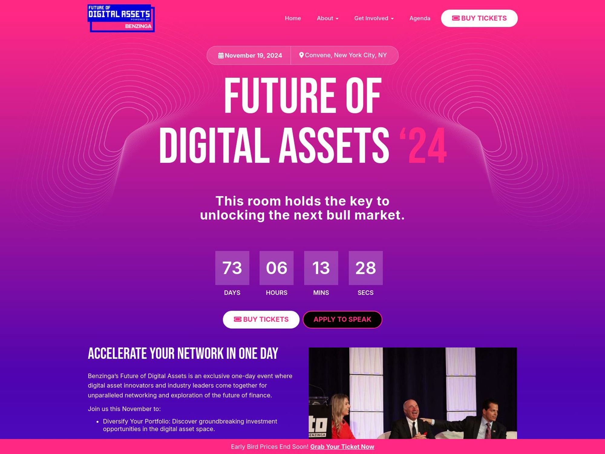 Future of Digital Assets website