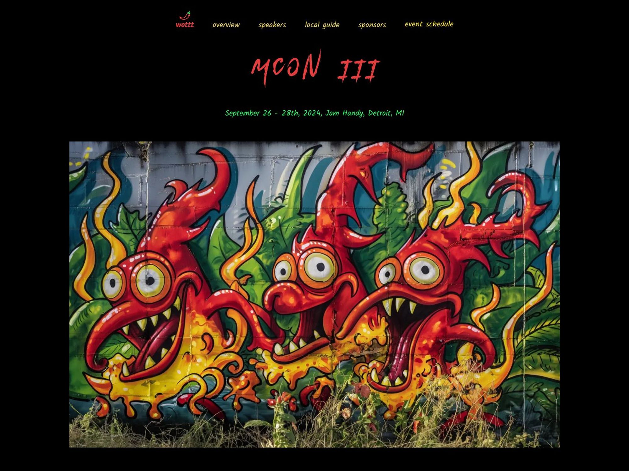 MCON III website