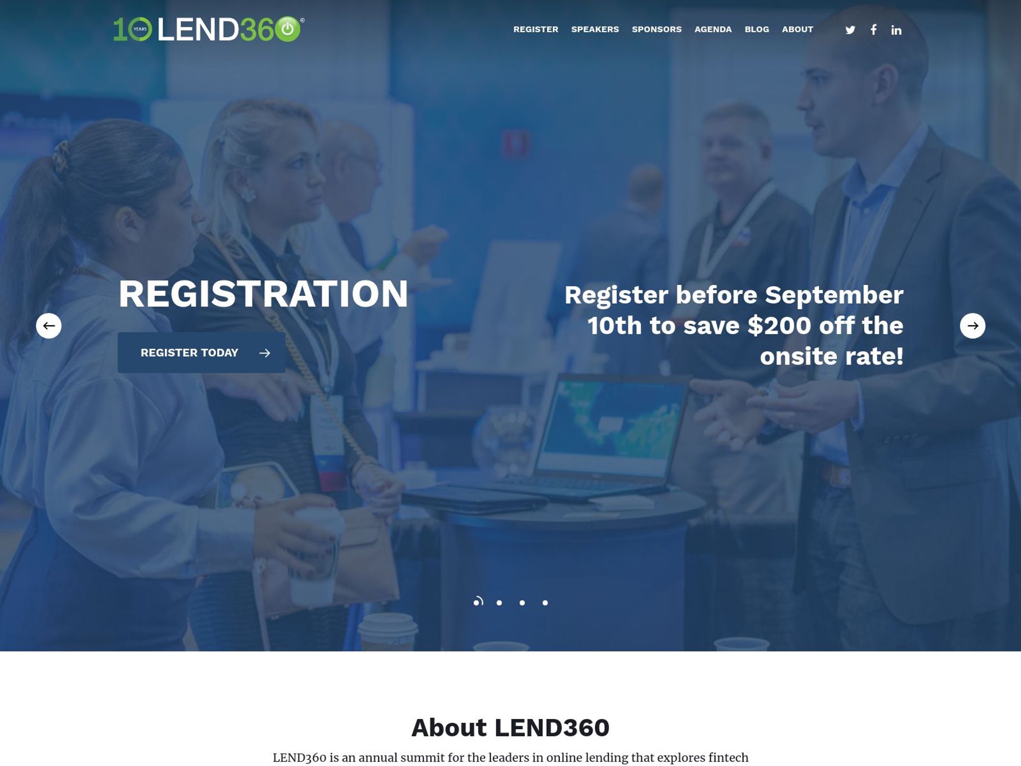 Lend360 screenshot