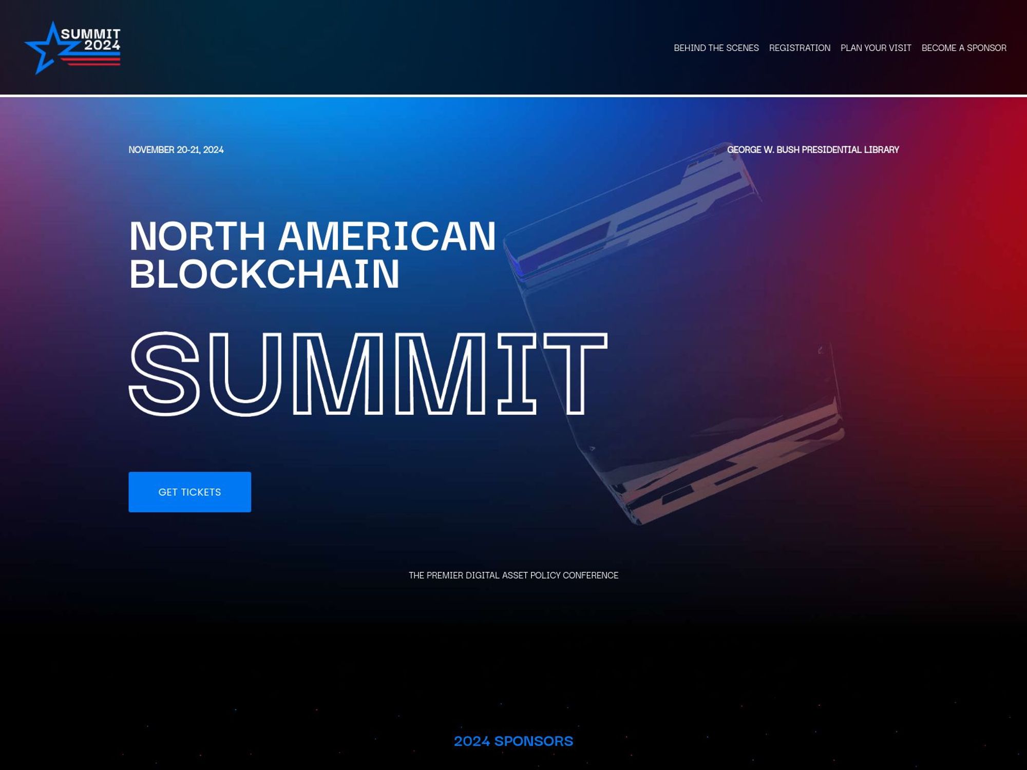 North American Blockchain Summit website