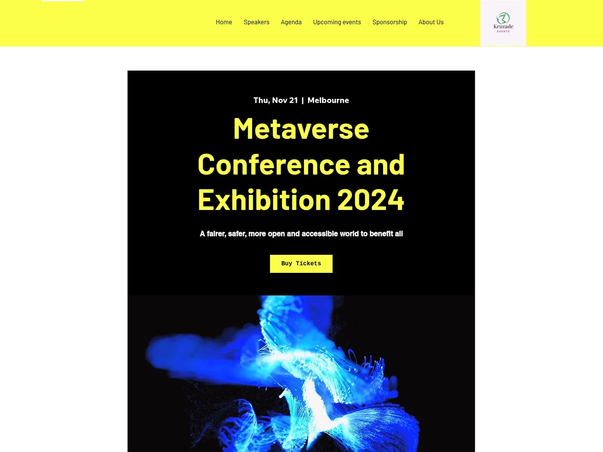 Metaverse Conference and Exhibition 2024 screenshot