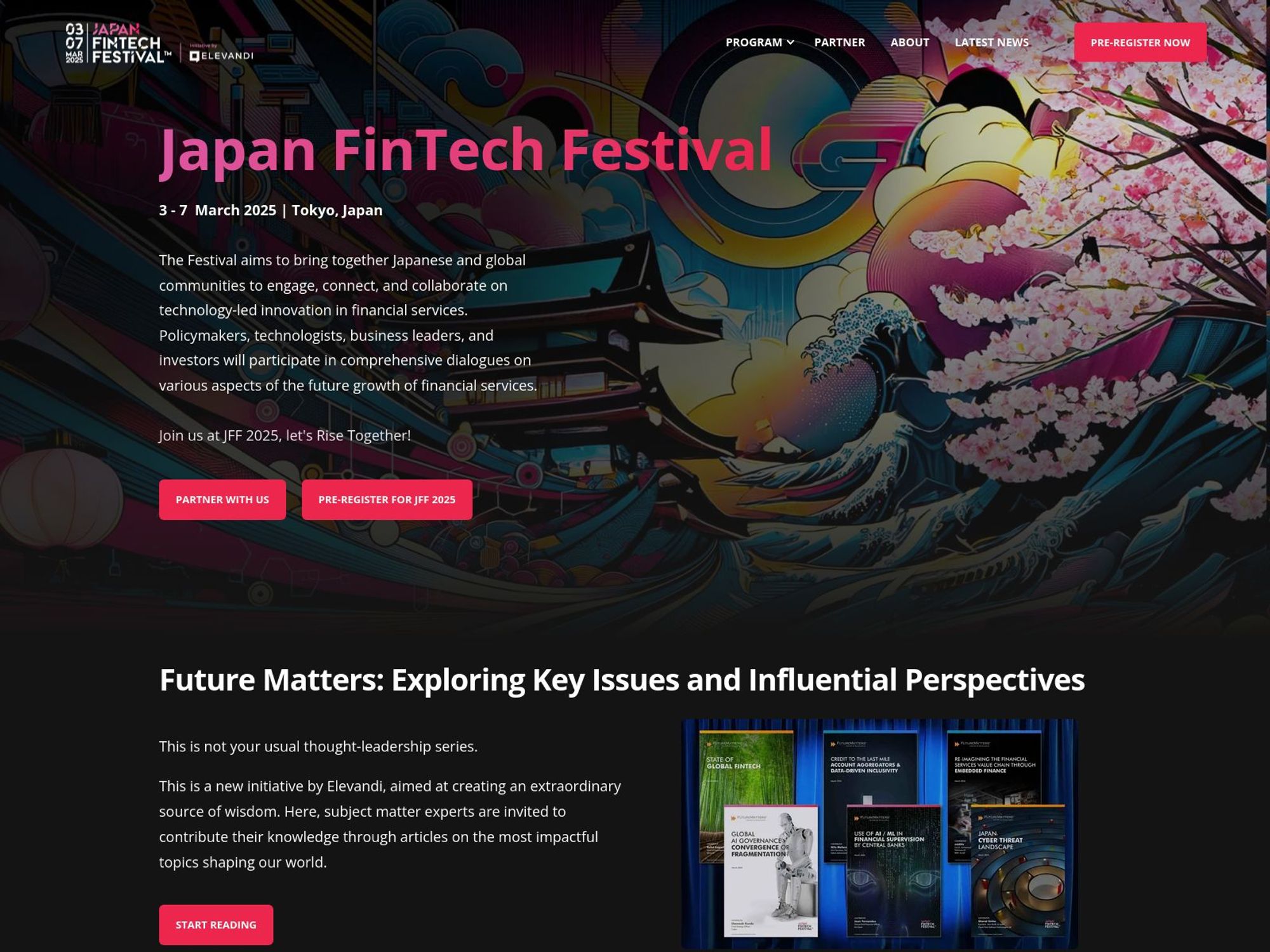 Japan FinTech Festival screenshot