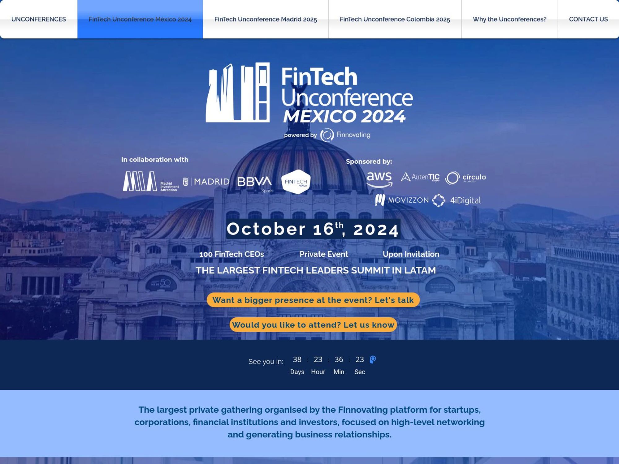 FinTech Unconference Mexico screenshot