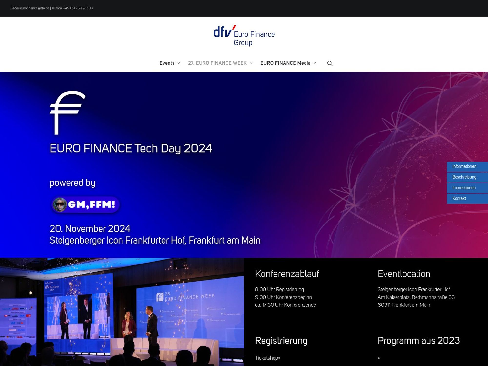 EURO FINANCE Tech Day 2024 screenshot