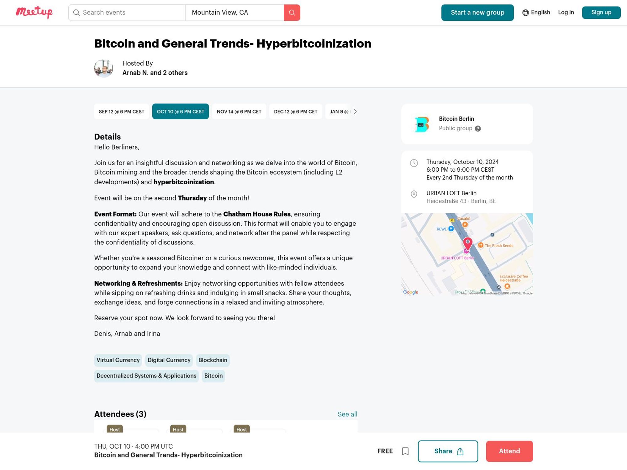 Bitcoin and General Trends - October 2024 website