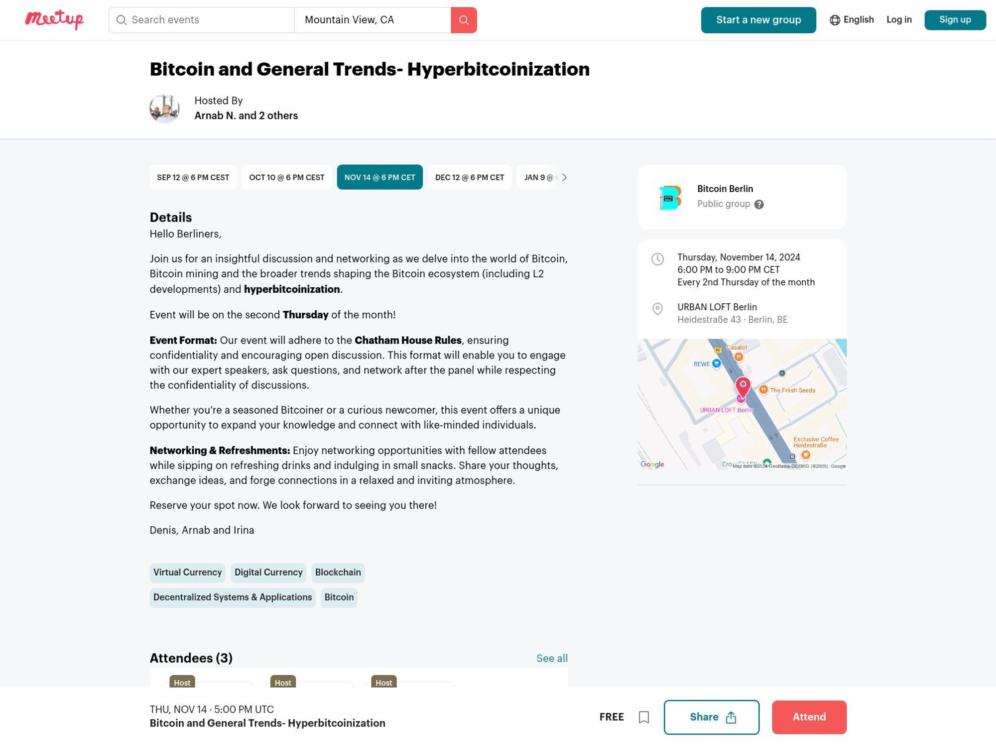 Bitcoin and General Trends - November 2024 website