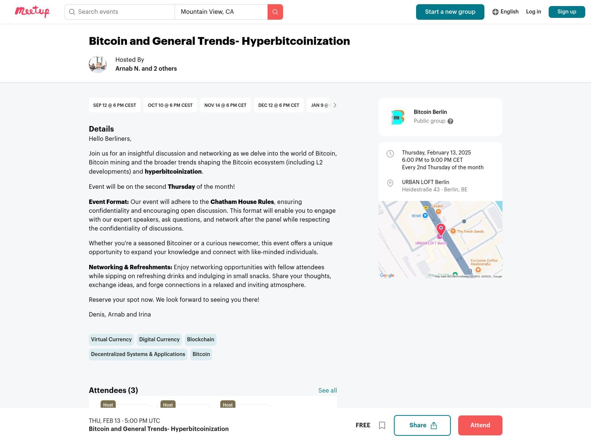 Bitcoin and General Trends - February 2025 website