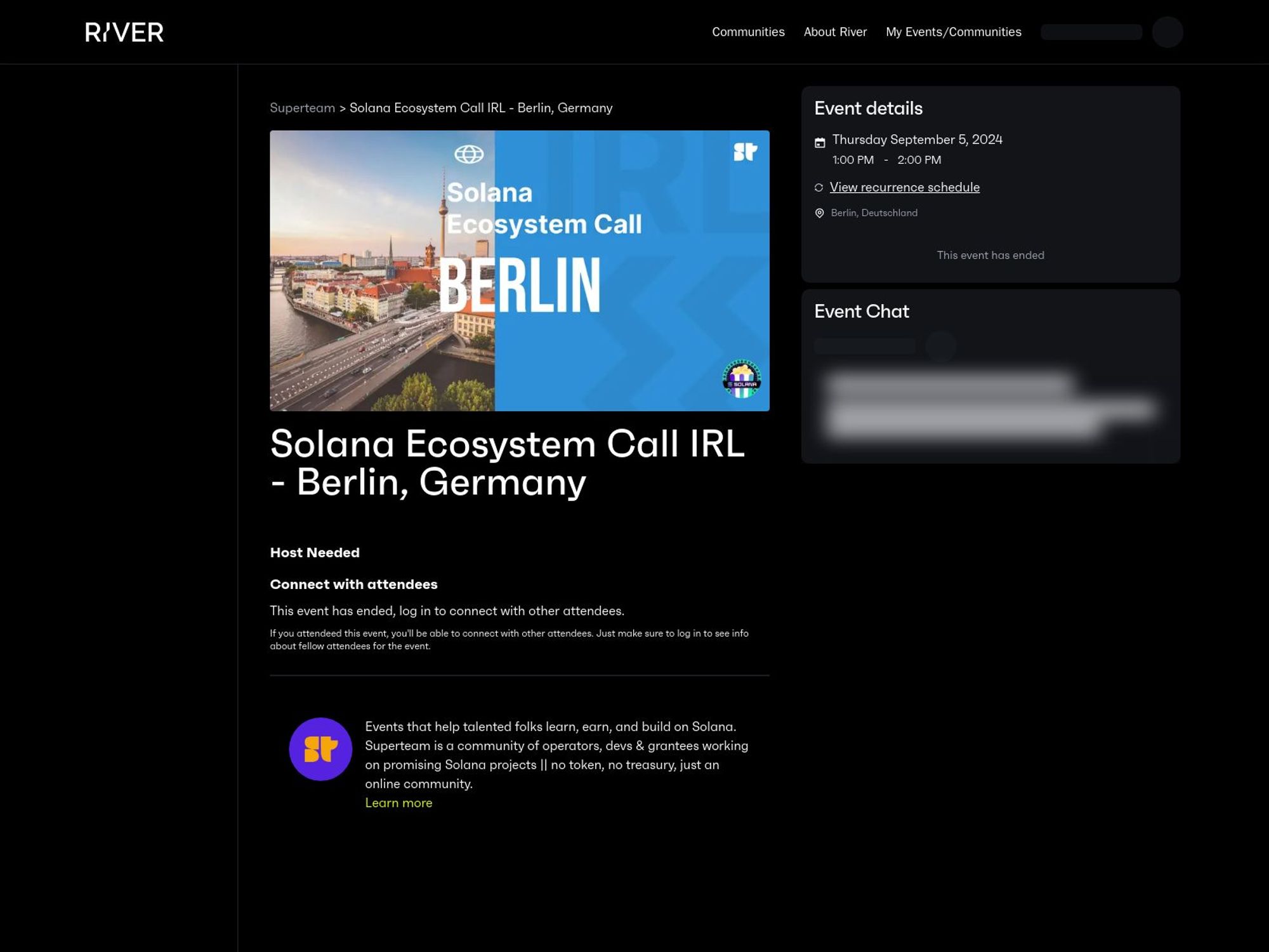 Solana Ecosystem Call Berlin – September 2024 screenshot