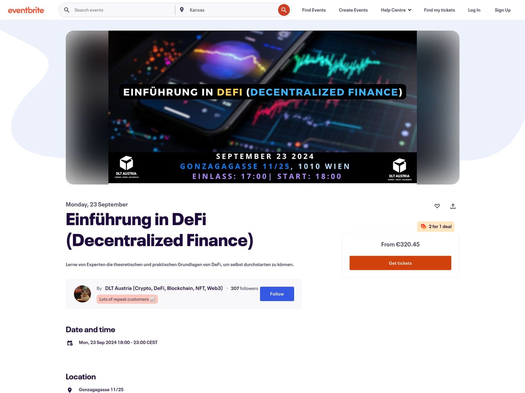 Introduction to DeFi by DLT Austria website