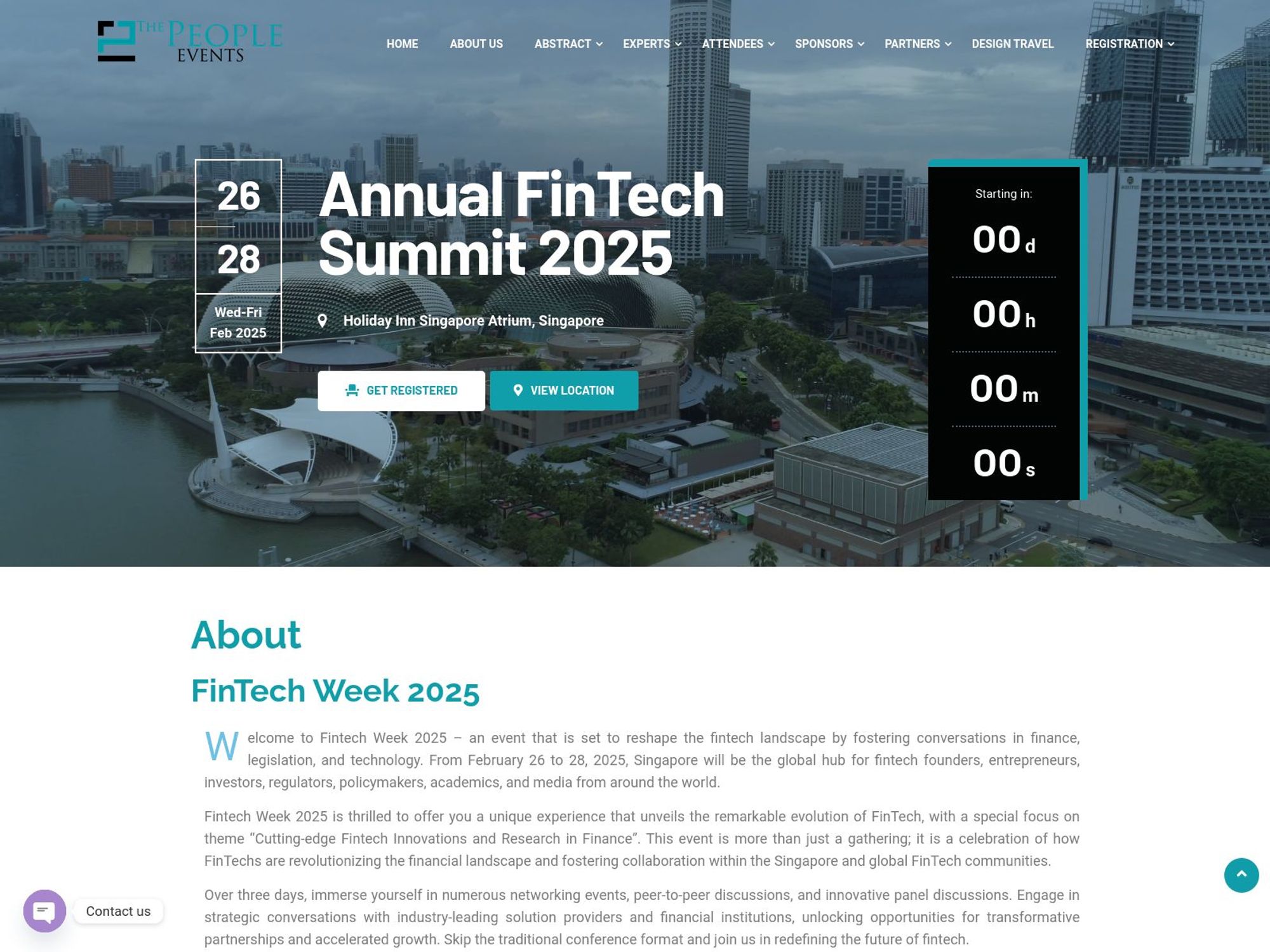 Fintech Week 2025 screenshot