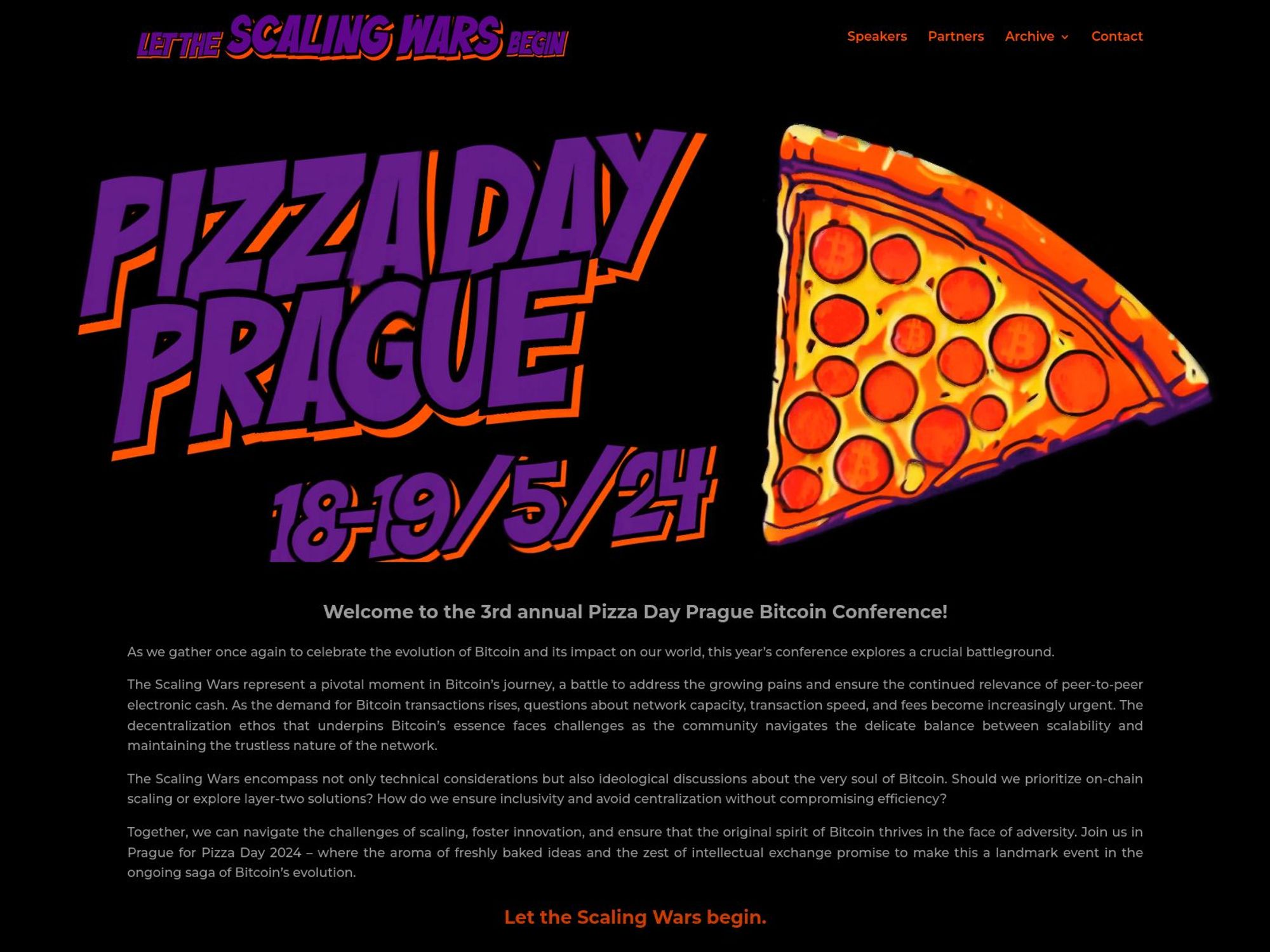 Pizza Day @BTC Prague 2025 screenshot