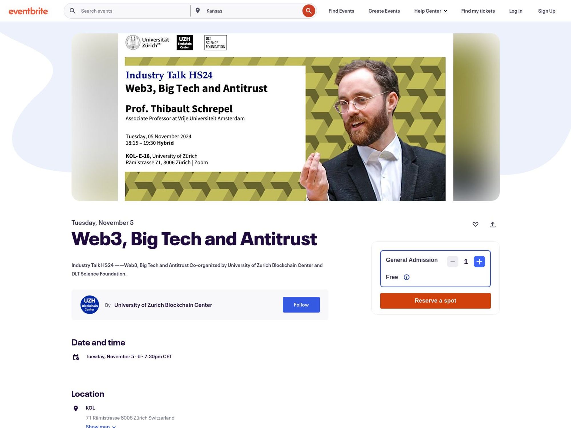 Web3, Big Tech and Antitrust website