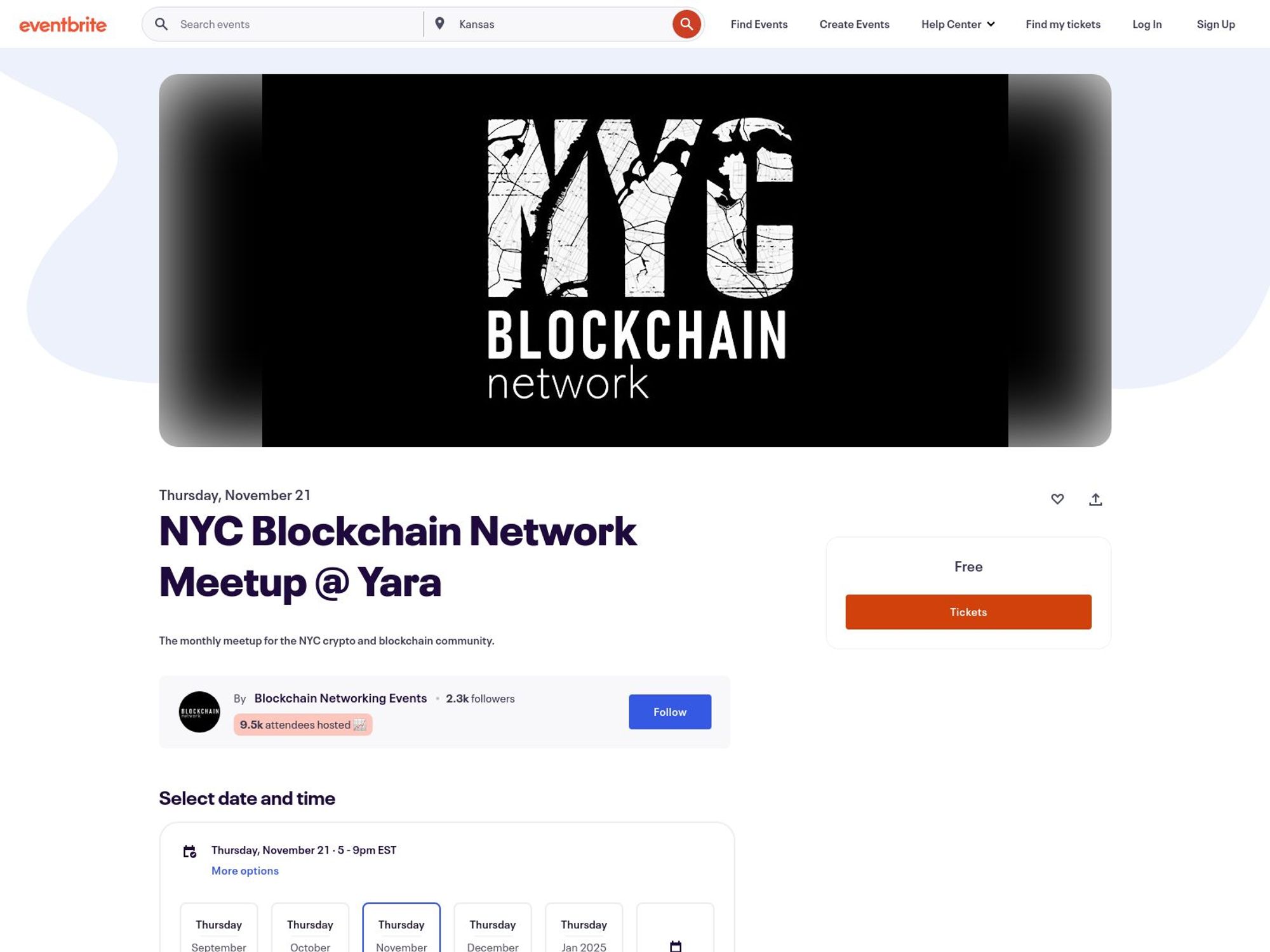 NYC Blockchain Network Meetup @ Yara – November 2024 screenshot