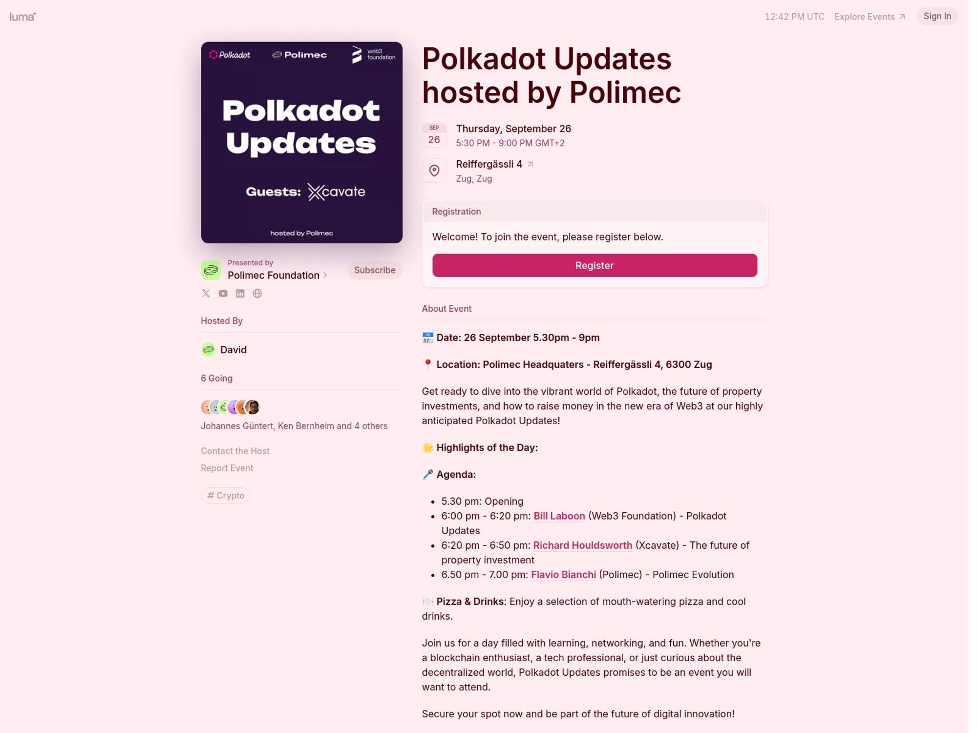 Polkadot Updates hosted by Polimec website