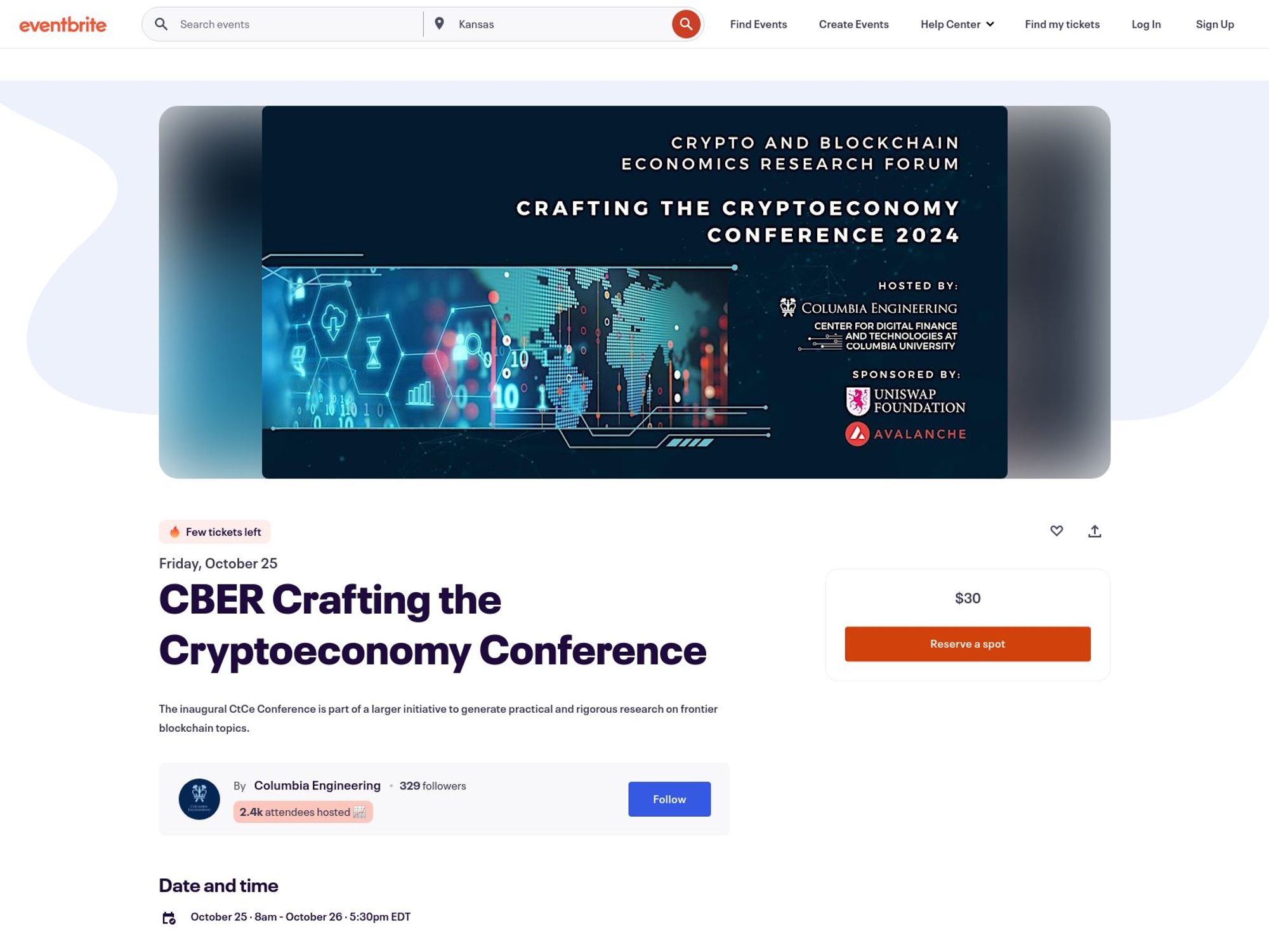 CBER Crafting the Cryptoeconomy Conference screenshot